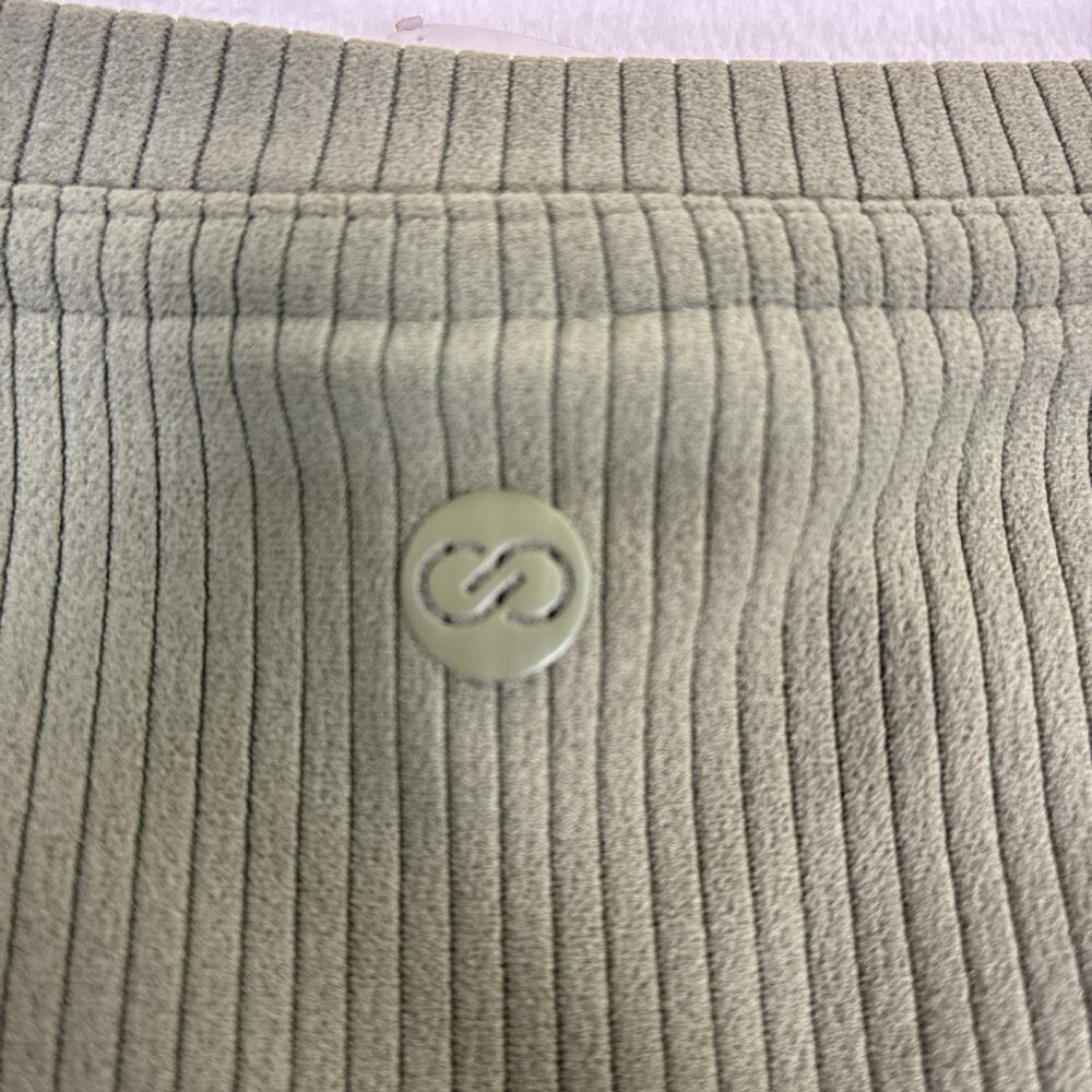Calia by Carrie Underwood Women’s Green Ribbed Athletic Top Sz Med Long Sleeve - Picture 9 of 11